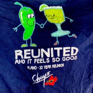 Adult small chuys “birthday shirt”